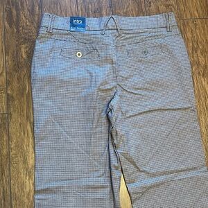 Intro Jonathan Ross Quiet Comfort Stretch Houndstooth Trouser Size 14 NWT